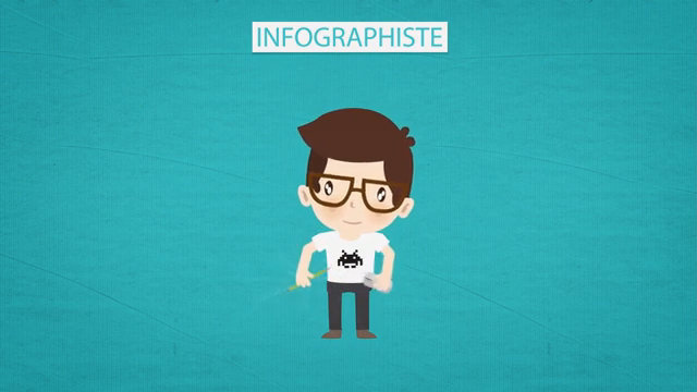 Les métiers animés : Infographiste