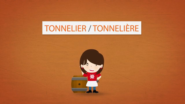 Les métiers animés : Tonnelier / Tonnelière
