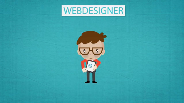 Les métiers animés : Webdesigner