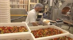 Conducteur de ligne de production alimentaire