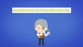 Les Métiers Animés: Bijoutier-joaillier/Bijoutière-joaillère