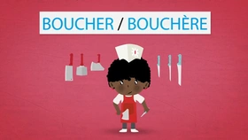 Les Métiers Animés: Boucher/Bouchère