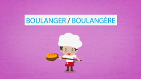 Les Métiers Animés: Boulanger/Boulangère