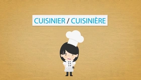 Les Métiers Animés: Cuisinier/Cuisinière