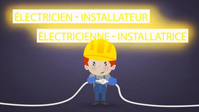Les Métiers Animés: Electricien installateur/Electricienne installatrice