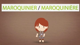 Les Métiers Animés: Maroquinier/Maroquinière
