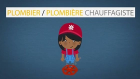 Les Métiers Animés: Plombier-chauffagiste/Plombière-chauffagiste