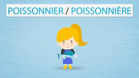 Les Métiers Animés: Poissonnier/Poissonière