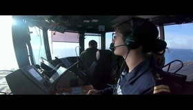 Marine, second-maître contrôleur aérien